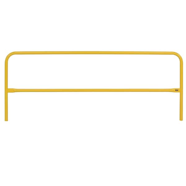Global Industrial 96L Pedestrian Barrier, Steel, Yellow 940373 - main